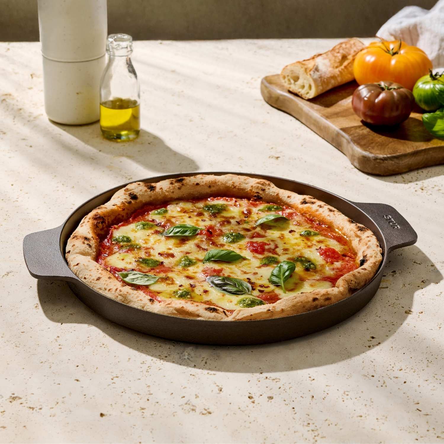 Planchapfanne Gusseisen 30 cm